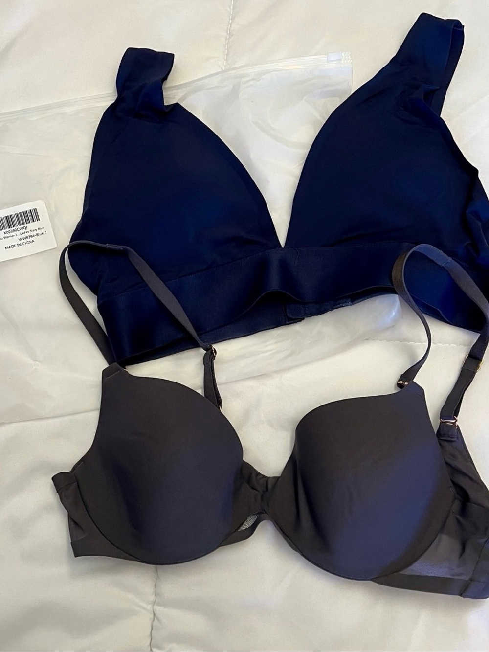 Soma Bra and Knowyou Deep V Bra